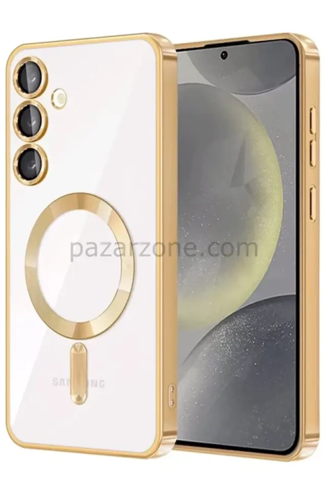 Newface Samsung Galaxy A35 5G Kross Magneticsafe Kapak - Gold