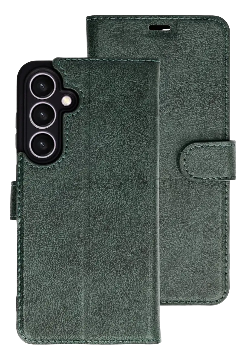 Newface Samsung Galaxy S26 Plus Trend S Plus Kapaklı Kılıf - Yeşil
