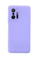 Newface Xiaomi Mi 11T Pro Kılıf Nano içi Kadife Silikon - Lila