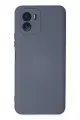Newface Vivo Y15S Kılıf Nano içi Kadife Silikon - Gri