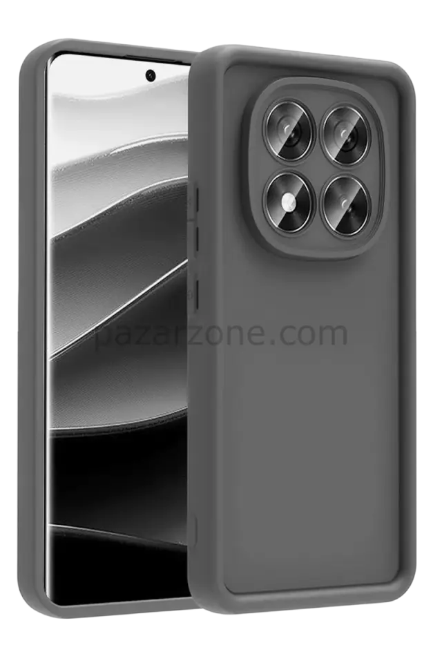 Newface Xiaomi Redmi Note 15 4G Viera Silikon - Gri