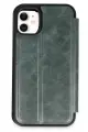 Newface Apple iPhone 11 Kılıf Flip Cover - Koyu Yeşil
