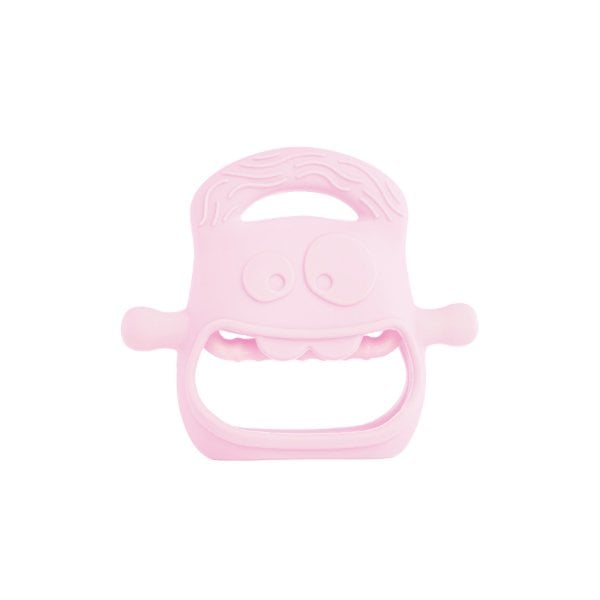 Pembe Bebek Silikon Diş Kaşıyıcı