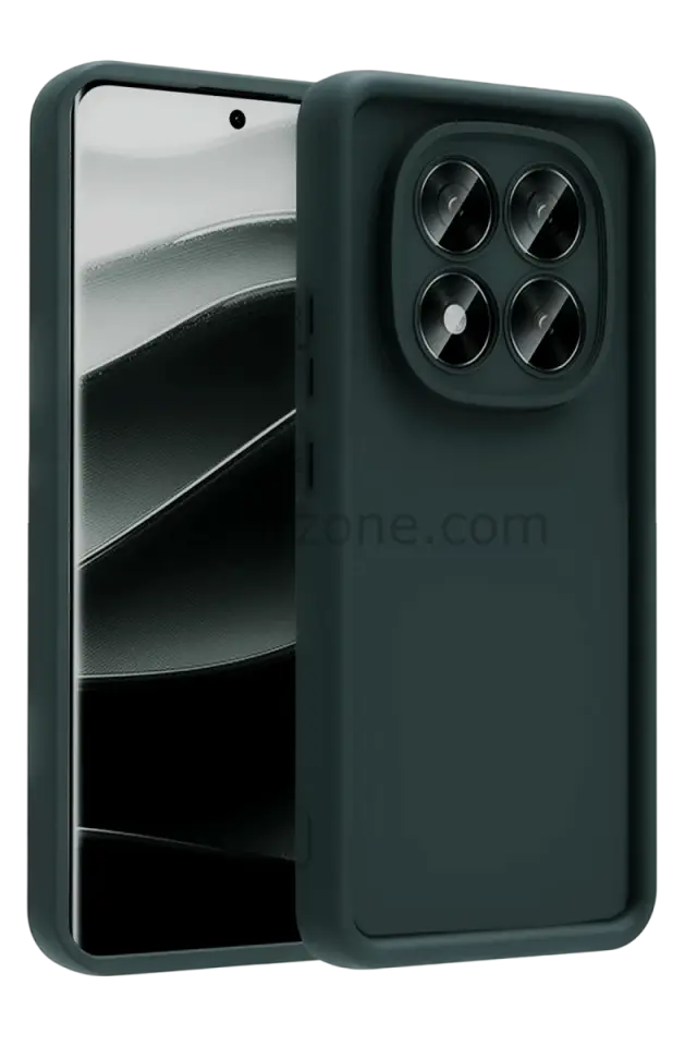 Newface Xiaomi Redmi Note 15 4G Viera Silikon - Koyu Yeşil