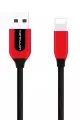 Konfulon S51 Lightning Kablo iphone Uyumlu 1M 3A - Siyah