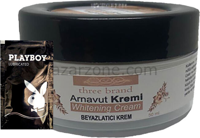 Three Brand Arnavut Kremi Whitens Cream Aklık Kremi A-118 50 ml + 1 Adet Jel Hediye