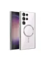 Newface Samsung Galaxy S24 Ultra Kılıf Kross Magneticsafe Kapak - Titan Gri