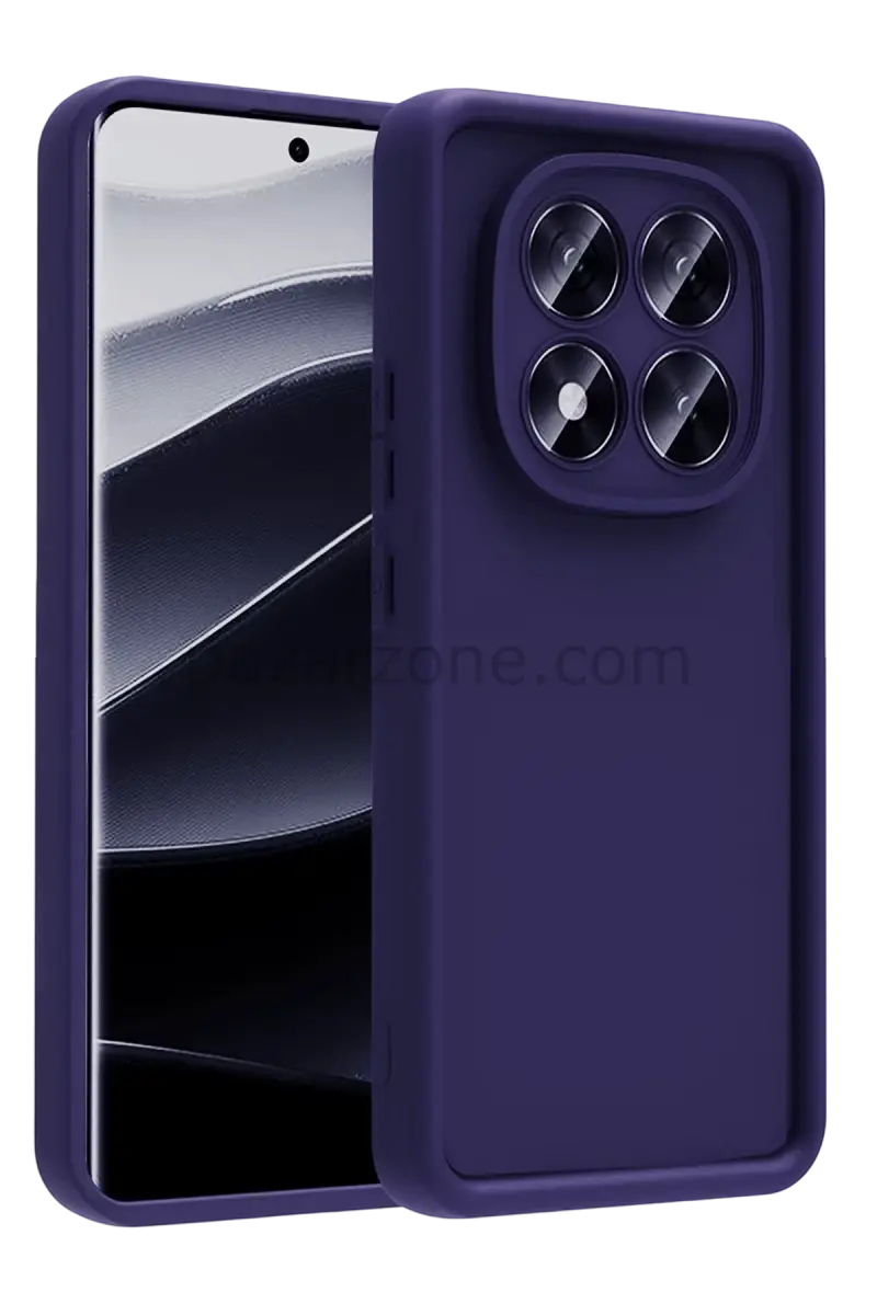 Newface Xiaomi Redmi Note 15 4G Viera Silikon - Lacivert