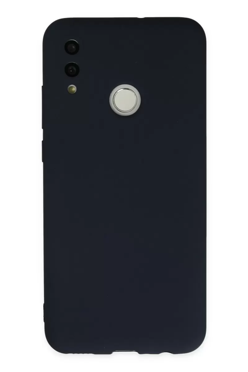 Newface Huawei P Smart 2019 Kılıf Nano içi Kadife Silikon - Lacivert