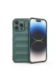 Newface Apple iPhone 16 Pro Kılıf Optimum Silikon - Koyu Yeşil