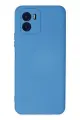 Newface Vivo Y15S Kılıf Nano içi Kadife Silikon - Mavi