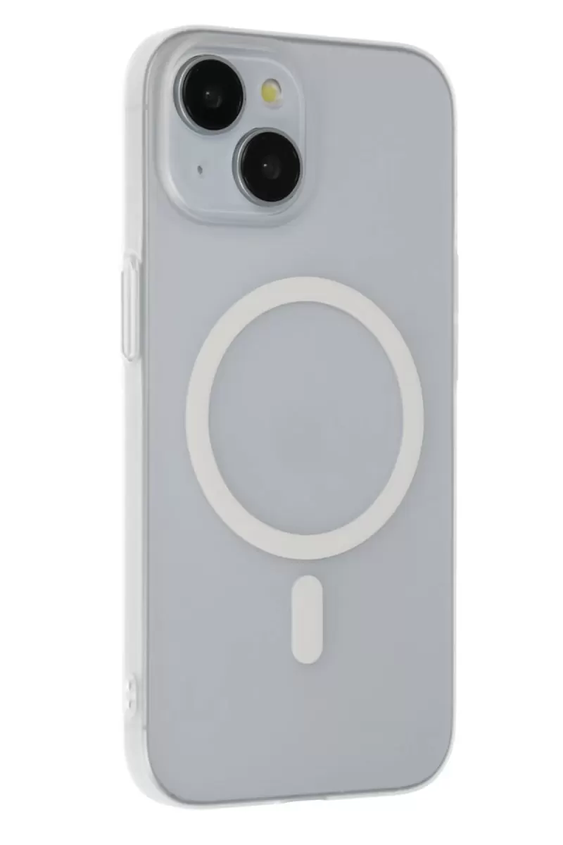 Joko Apple iPhone 15 Plus Tuna PC Slim Magsafe Kapak - Şeffaf