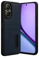 Newface Realme 12 Lite Kılıf Sara Kartvizitli Deri Kılıf - Lacivert