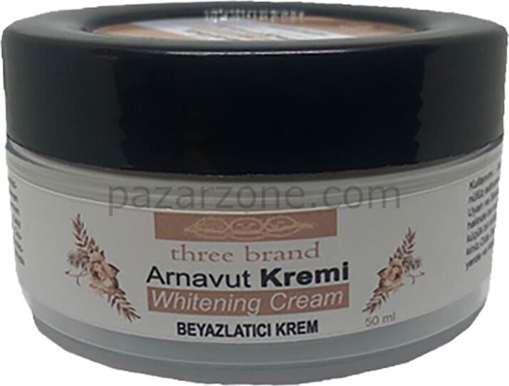 Three Brand Arnavut Kremi Whitens Cream Tüm Bölge Aklık Kremi 50 ml