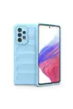 Newface Samsung Galaxy A73 5G Kılıf Optimum Silikon - Sky Blue