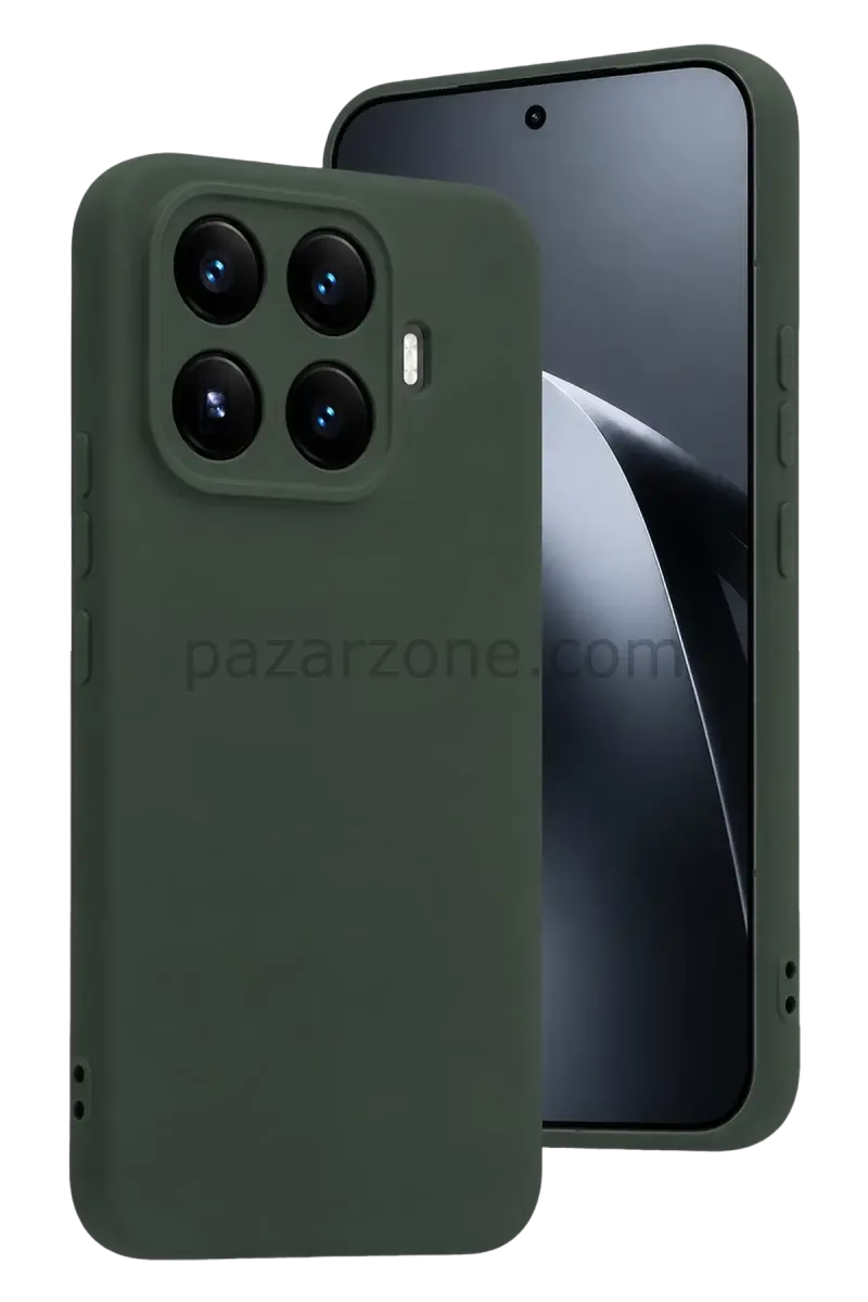 Newface Xiaomi Mi 17T Pro First Silikon - Koyu Yeşil