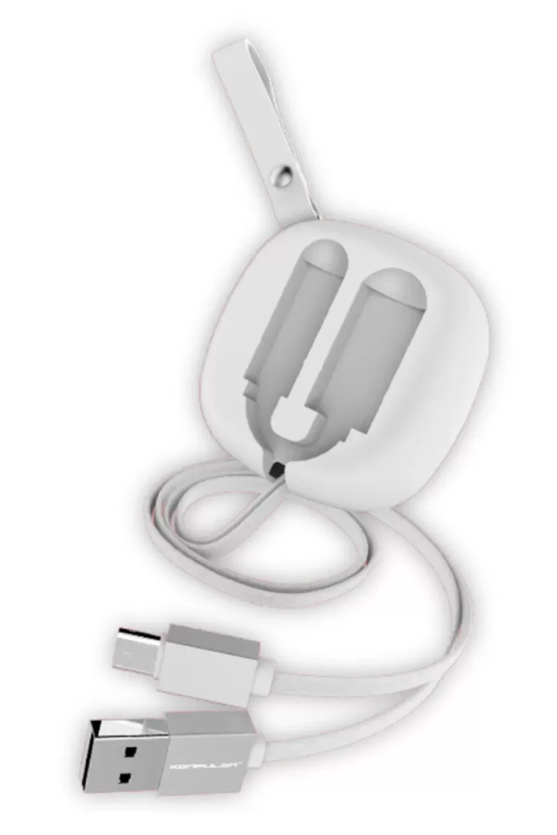 Konfulon S79 Micro USB Kablo 20cm-1M 2A - Beyaz