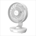 FENY FN-F88, Oscilla+, BEYAZ,  3 Kademeli Hız, 150 Derece Otomatik Salınım, 8" Kanat, Masaüstü, Gece Lambası, Dahili 3000mAh Bataryalı, Type-C Şarj Girişli, Vantilatör