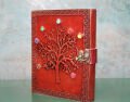 Taşlı Deri Defter Model 6