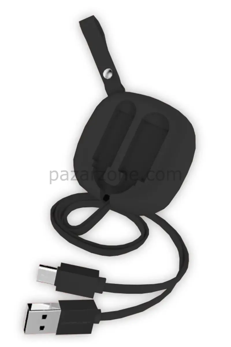 Konfulon S79 Micro USB Kablo 20cm-1M 2A - Siyah