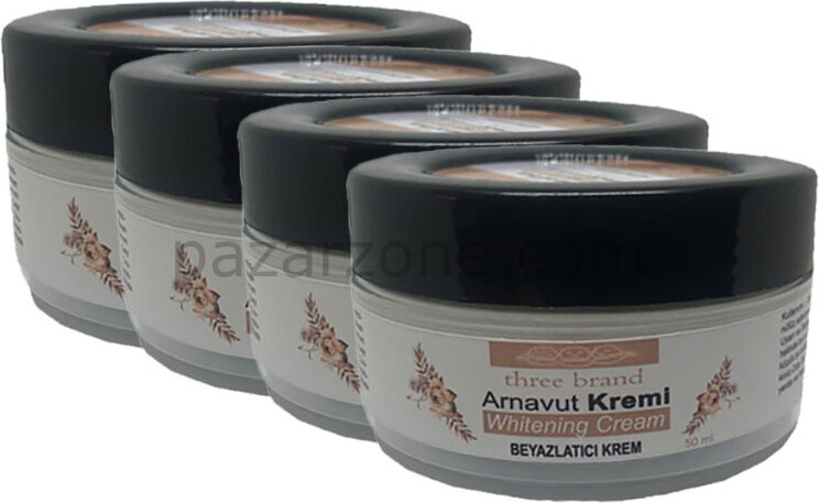 Three Brand Arnavut Kremi Whitens Cream Tüm Bölge Aklık Kremi 50 ml