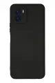 Newface Vivo Y15S Kılıf Nano içi Kadife Silikon - Siyah