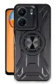 Newface Xiaomi Redmi 13C Kılıf Lincoln Silikon - Siyah