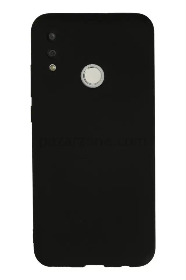Newface Huawei P Smart 2019 Kılıf Nano içi Kadife Silikon - Siyah