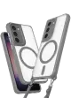 Newface Samsung Galaxy S23 Kılıf Enka Magsafe Silikon Kılıf - Titan Gri