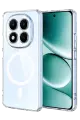 Newface Xiaomi Redmi Note 15 Pro 4G Combo Sert Şeffaf Magsafe Kapak - Şeffaf