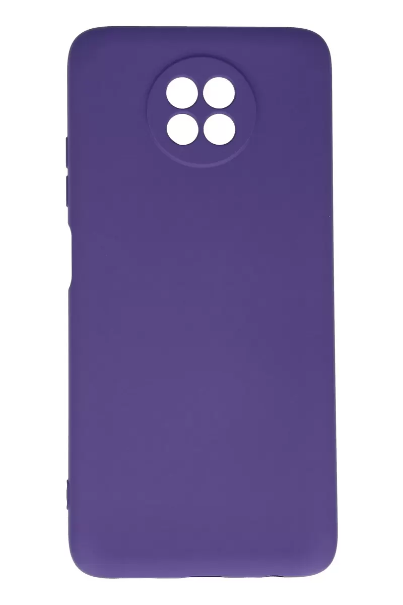 Newface Xiaomi Redmi Note 9 5G Kılıf Nano içi Kadife Silikon - Mor