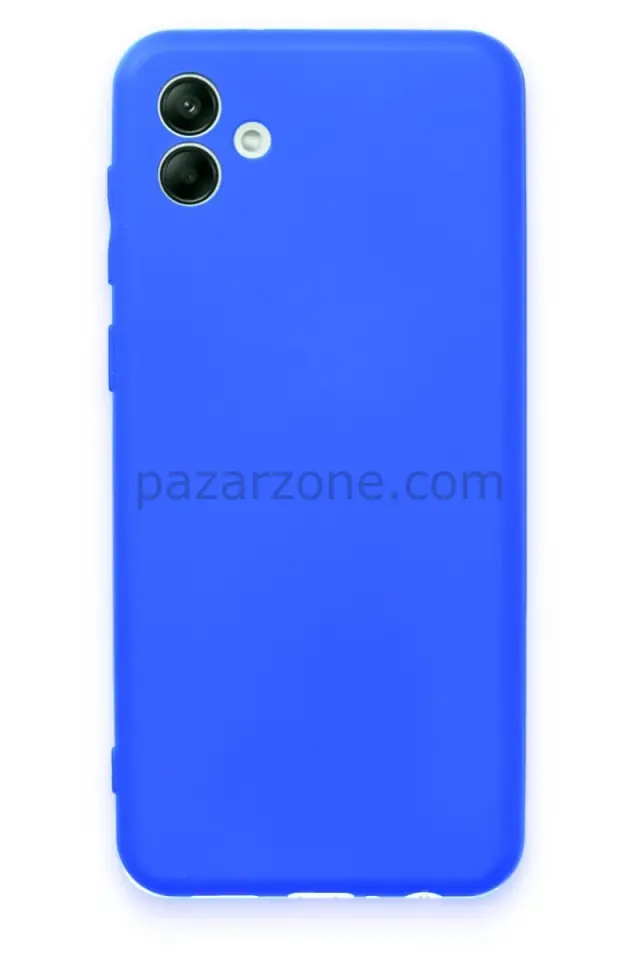 Newface Samsung Galaxy A04 Kılıf First Silikon - Mavi