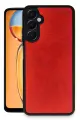 Newface Samsung Galaxy A35 5G Kılıf Aras Deri Kapak - Kırmızı