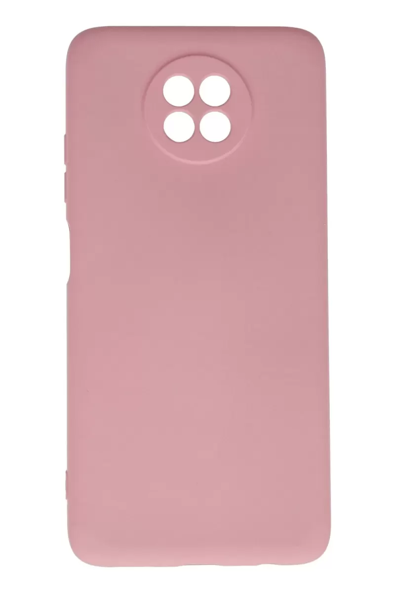 Newface Xiaomi Redmi Note 9 5G Kılıf Nano içi Kadife Silikon - Pembe