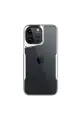Newface Apple iPhone 16 Pro Kılıf Boyi Silikon Kapak - Gümüş