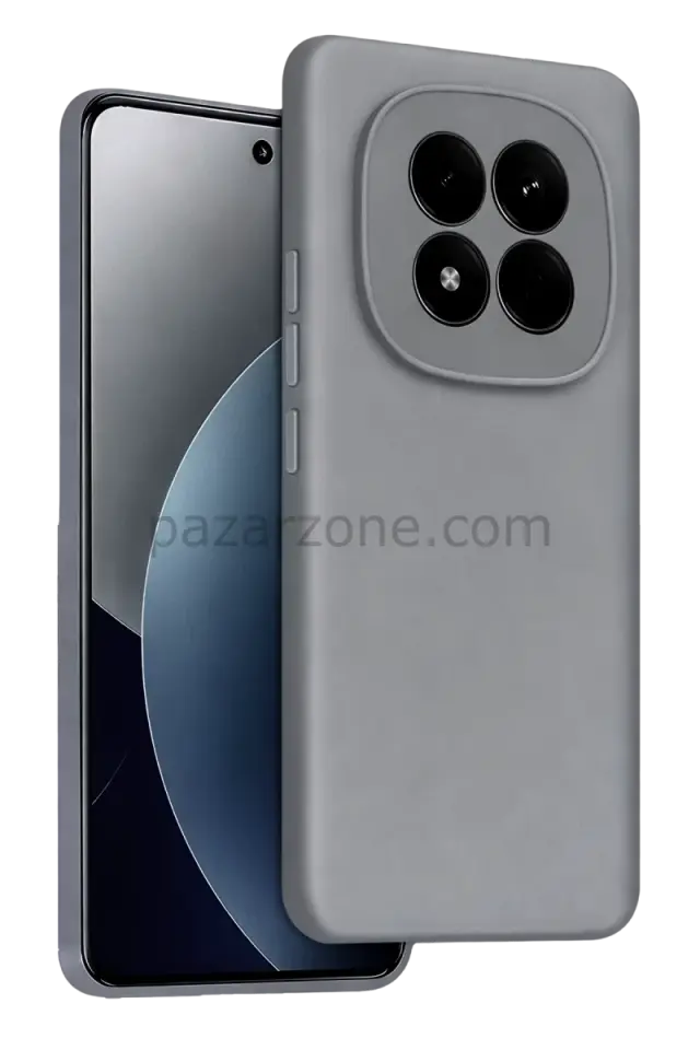 Newface Xiaomi Redmi Note 15 Pro 4G First Silikon - Gri