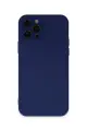 Newface Apple iPhone 12 Pro Max Kılıf Lansman Glass Kapak - Sky Blue