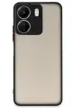 Newface Xiaomi Redmi 13C Kılıf Montreal Silikon Kapak - Siyah
