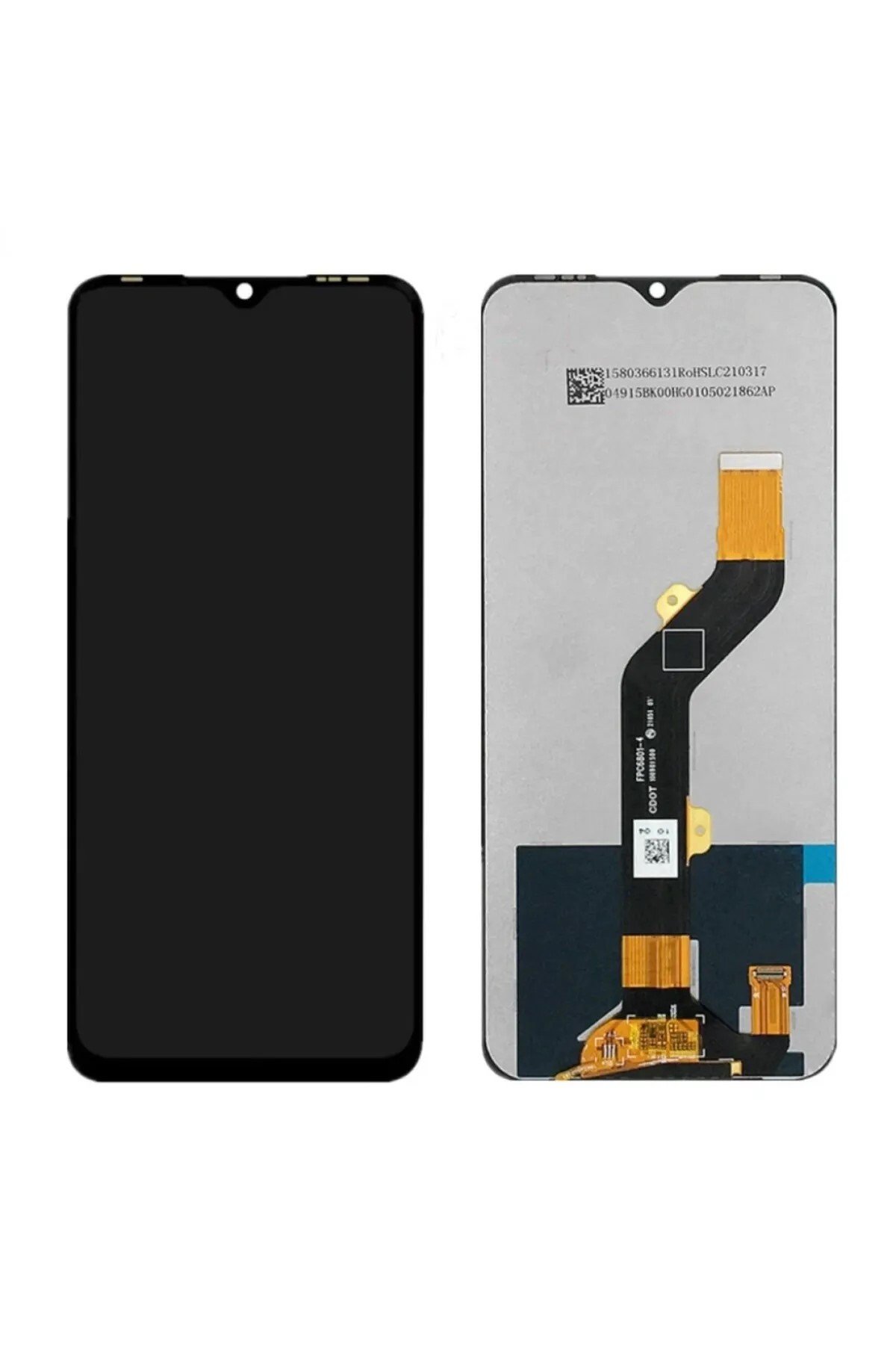 infinix Hot 10s  Dokunmatik ekran (Siyah)