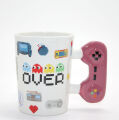 Game Over Porselen Kupa Bardak Model 2