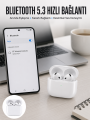 Kablosuz Bluetooth Kulaklık TWS ANC Özelliği Yüksek Ses Kaliteli Yeni Nesil