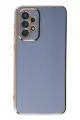 Newface Samsung Galaxy A73 5G Kılıf Volet Silikon - Mavi