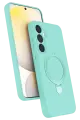 Newface Samsung Galaxy A15 4G Regal Magsafe Standlı Kapak - Su Yeşili