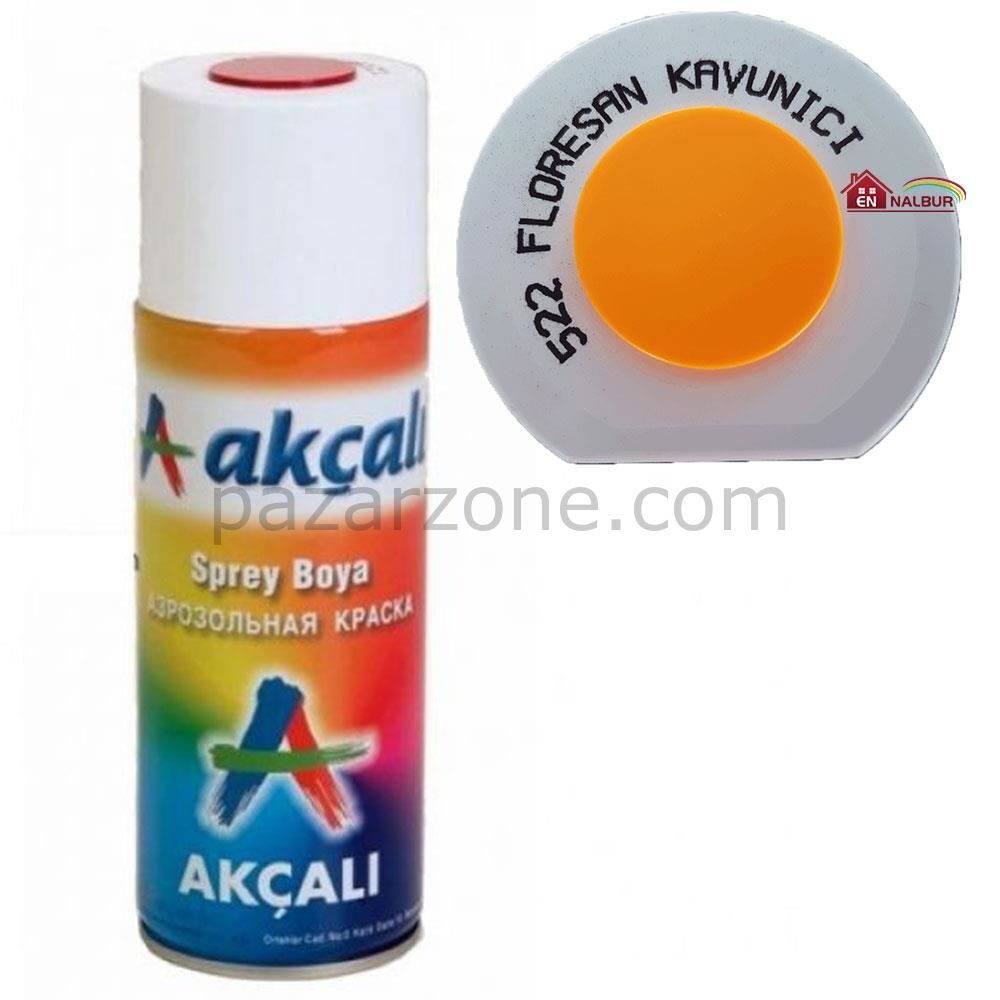 Akçalı Sprey Boya 400 ml 522 Florasan Kavuniçi