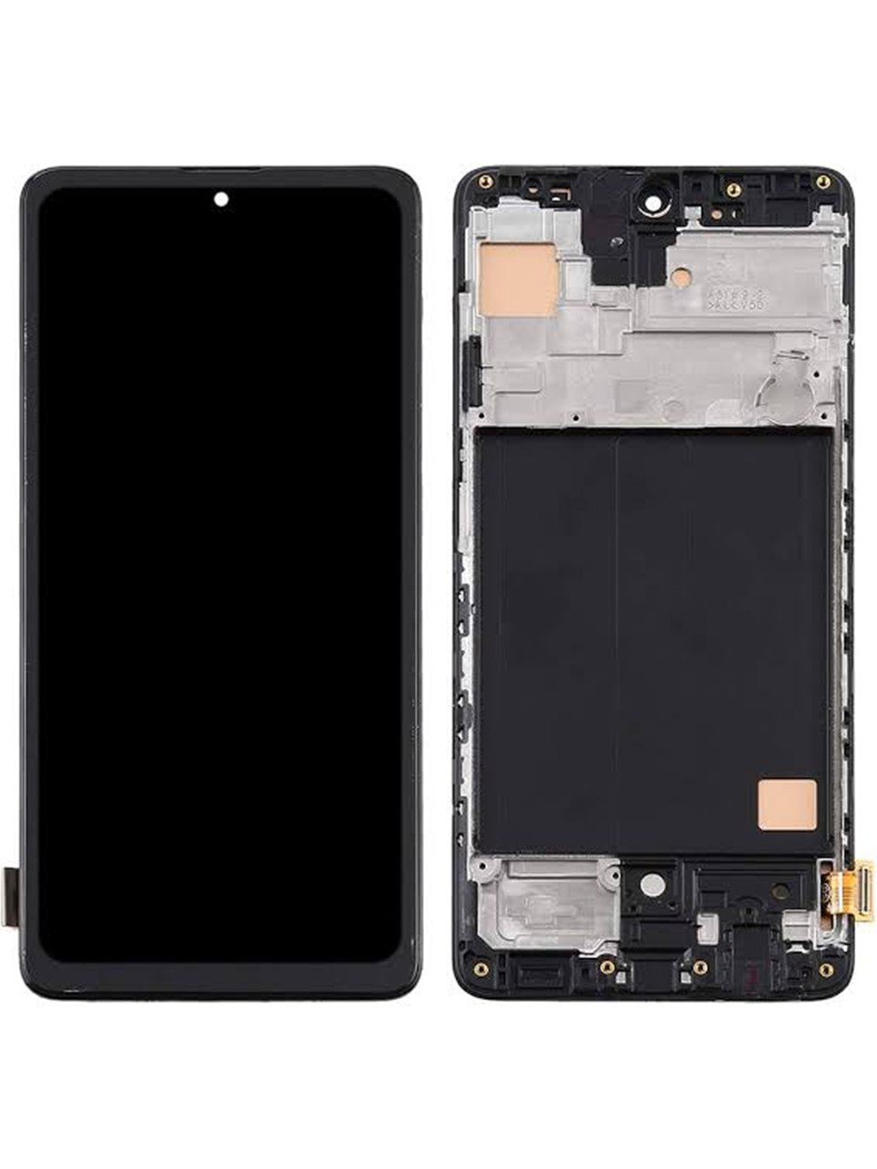 Samsung Galaxy A51 Uyumlu Ekran Dokunmatik TFT Siy