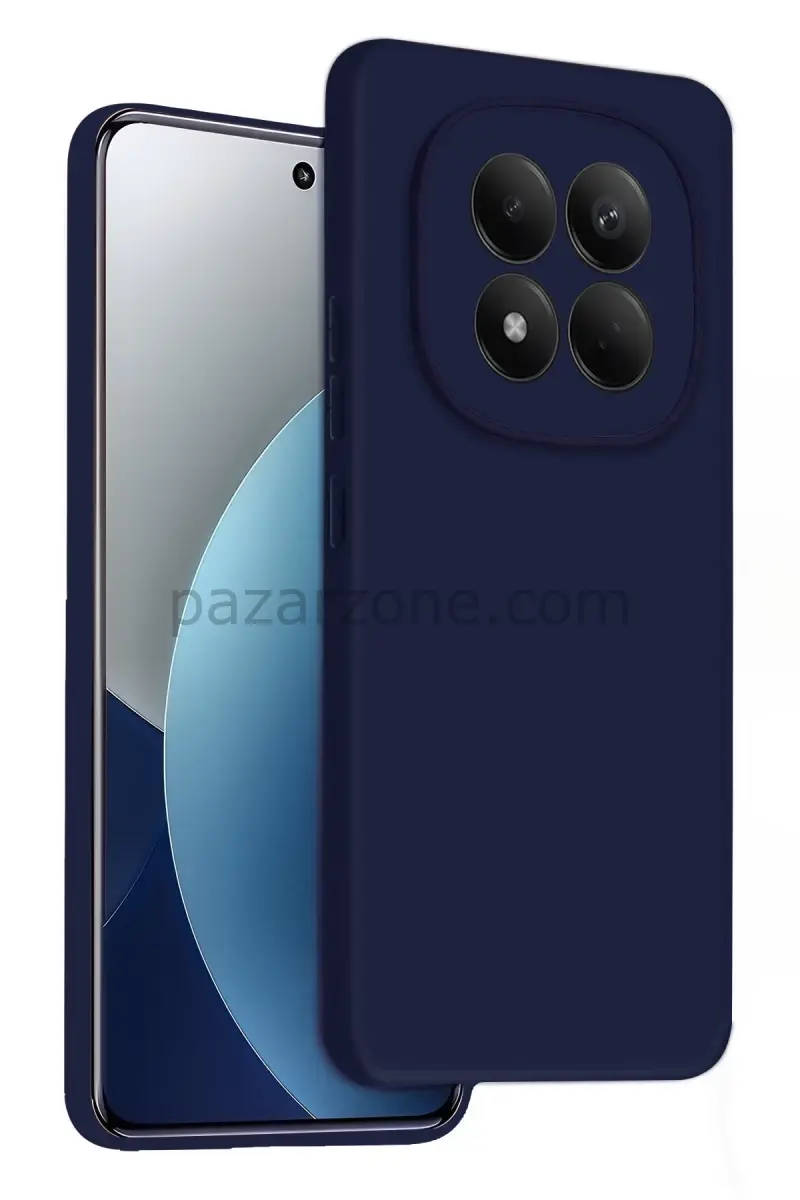 Newface Xiaomi Redmi Note 15 Pro 4G First Silikon - Lacivert