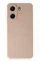 Newface Xiaomi Redmi 13C Kılıf Nano içi Kadife Silikon - Pudra