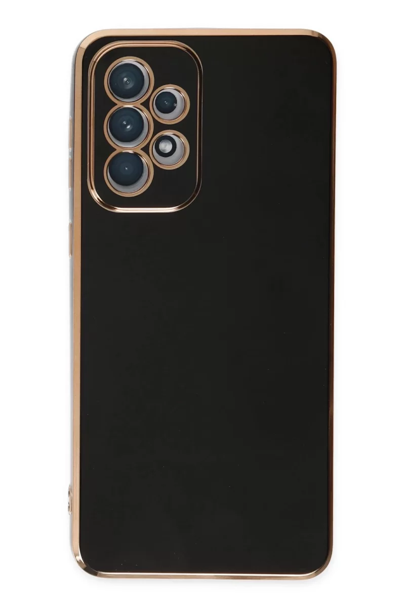 Newface Samsung Galaxy A73 5G Kılıf Volet Silikon - Siyah