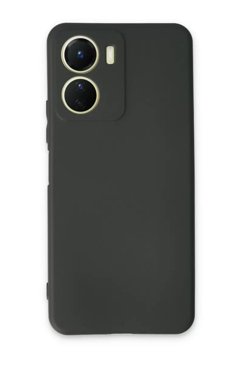 Newface Vivo Y16 Kılıf First Silikon - Koyu Yeşil