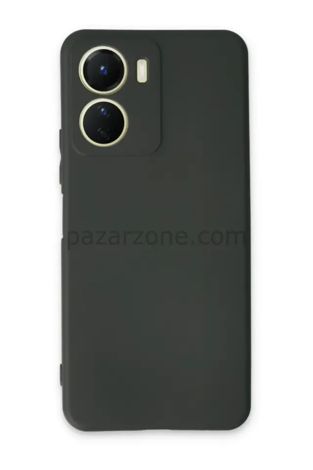Newface Vivo Y16 Kılıf First Silikon - Koyu Yeşil